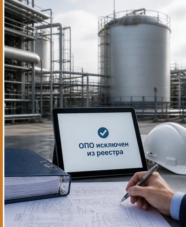 Исключение ОПО из госреестра в Балтийске от 30585 р. | Авеста ОТиПБ
